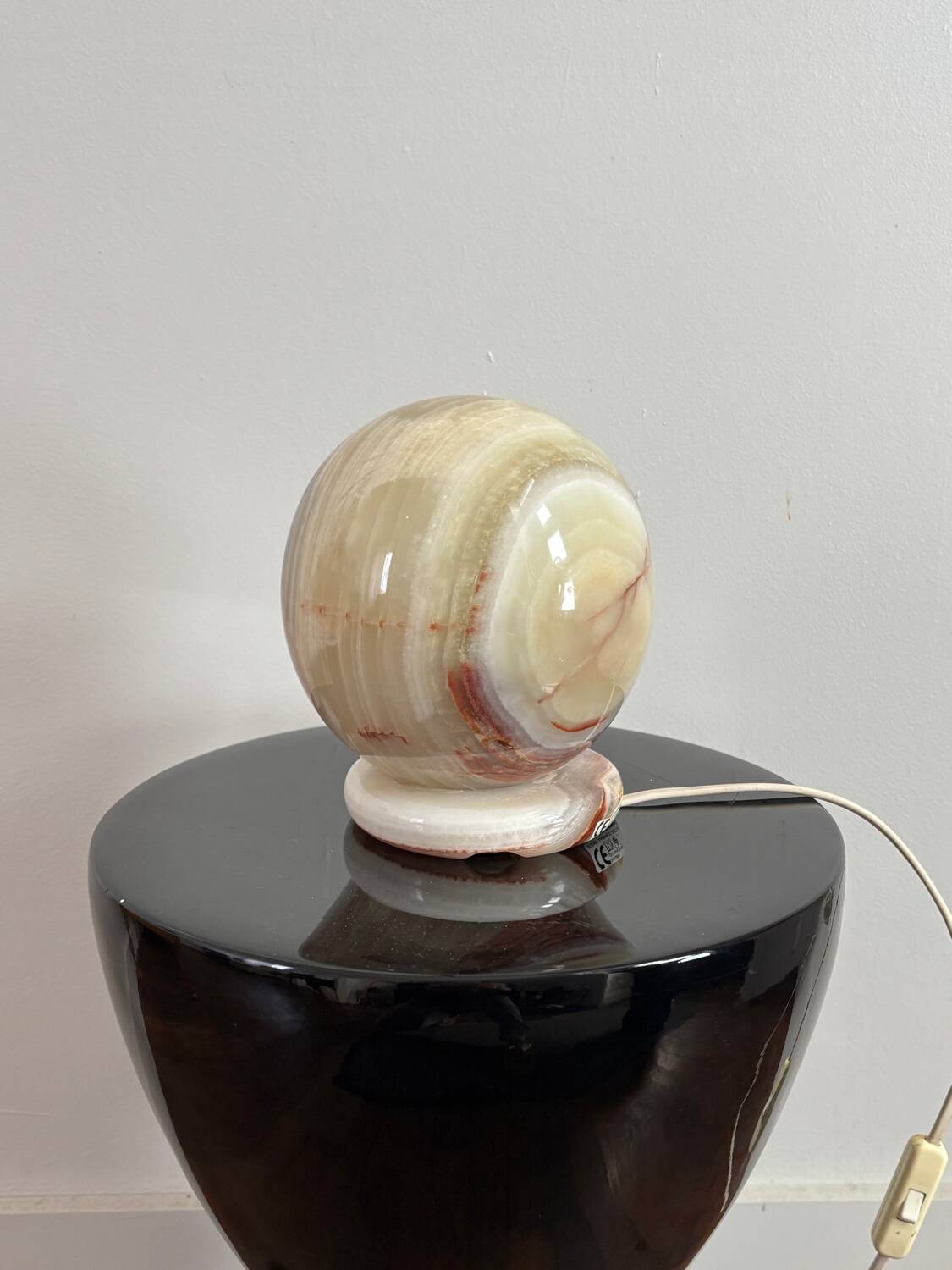 Vintage onyx lamp