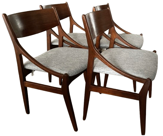 4 Dining chairs by H. Vestervig Eriksen Tromborg, Denmark