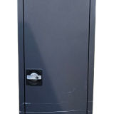 Industrial cabinet navy blue iron