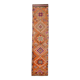 3x12 Pumpink Orange Oriental Turkish Runner Rug, 83x367Cm