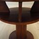 Oak coffee table, Italian design, 1960s, production: Italy