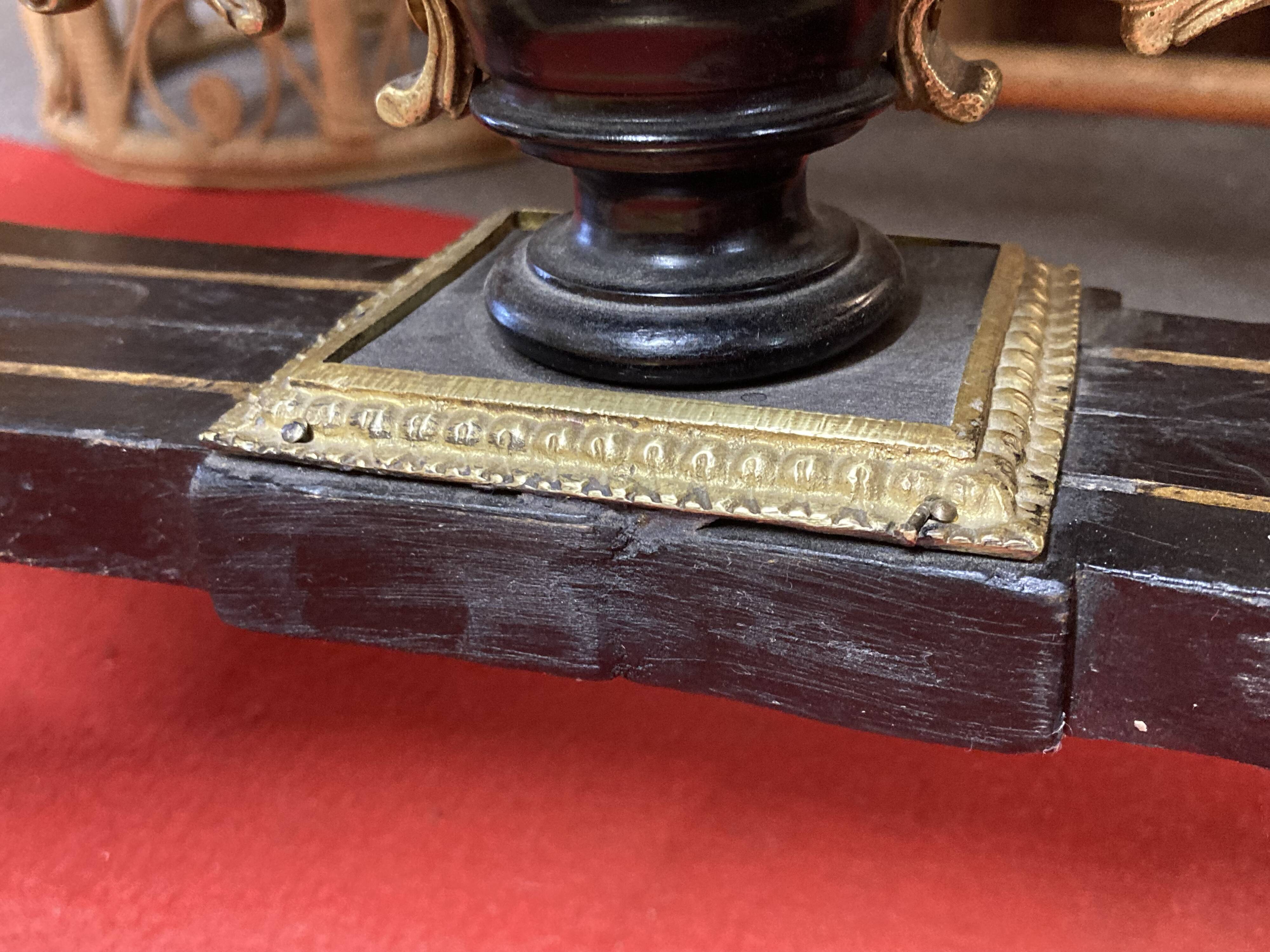 Console de jeu pliante d'époque Napoléon III