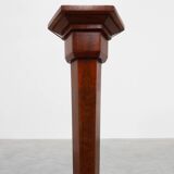 French Burl & Oak Art Deco Console, 1925