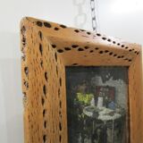 Superb mercury mirror 33x43cm