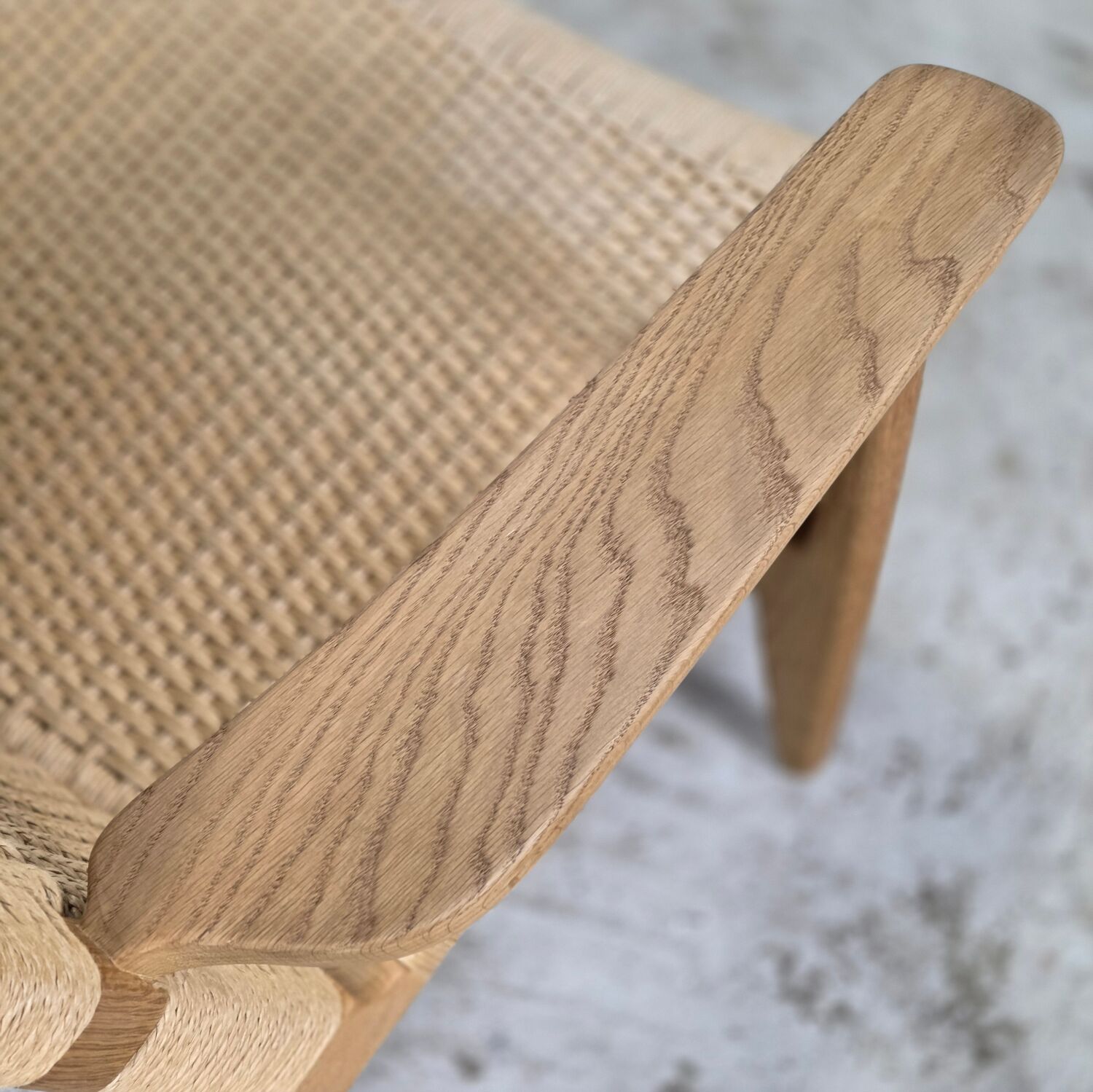 Hans Wegner, Carl Hansen CH25 lounge chair original Danish