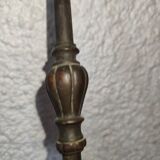 Cast iron carved fireplace shovel