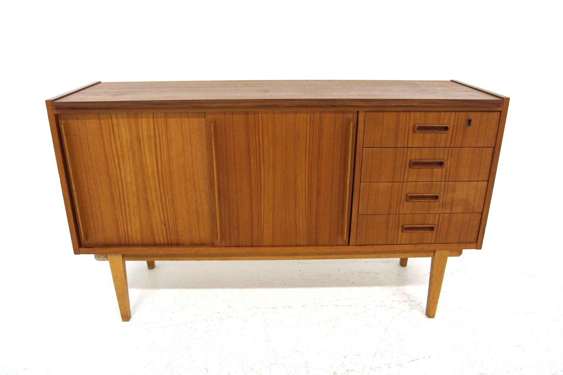 Scandinavian teak enfilade, teak 1960