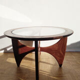 Astro model oval coffee table - designer Victor Wilkins - Edition G Plan - 1960