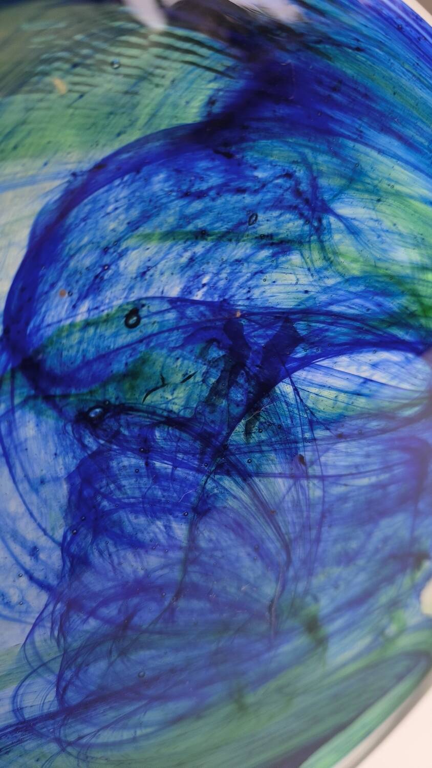 Dessous de plat en verre de Murano 1980