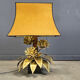 Maison Jansen floral table lamp, 1970s