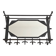 Art Deco coat rack 1920
