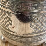 Glass and under old glass