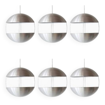 Suite de 6 suspensions jardinières RS50 de Poul Cadovius pour Royal System