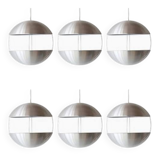 Set of 6 RS50 hanging planters by Poul Cadovius for Royal System.