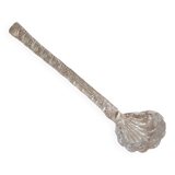 Spun crystal mustard or jam spoon