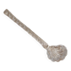 Spun crystal mustard or jam spoon