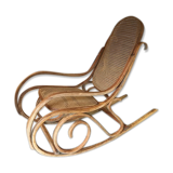 Rocking curved wooden flesh early 20th century