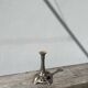 Art Nouveau silver-plated candlestick