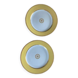 Lot 2 dessert plates bernardaud model sparta vanilla