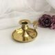 Copper hand candle holder called "cellar rat" Art Nouveau / Art Deco style
