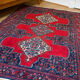 Vintage carpet Persian style 151 x 111 cm
