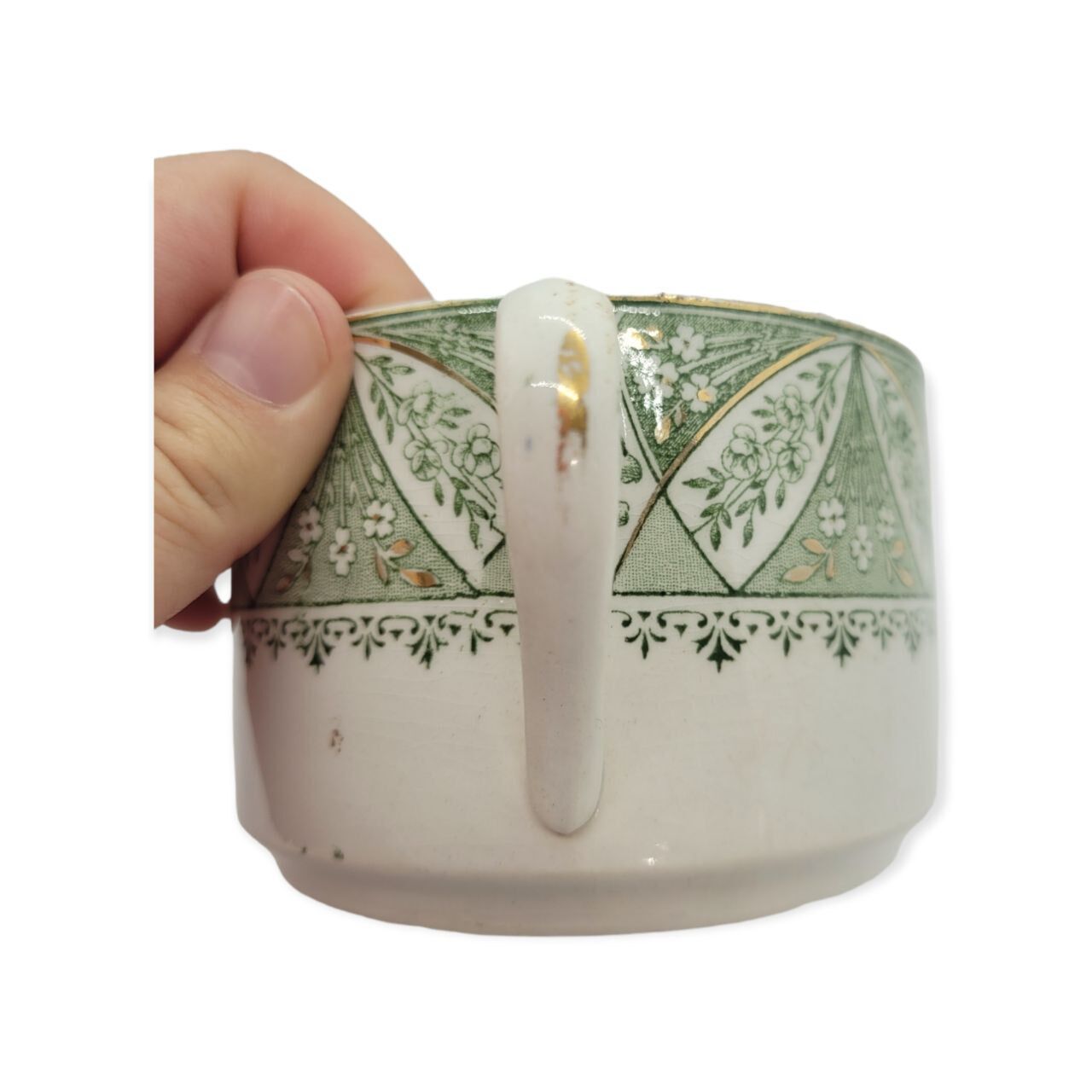 Iron cup model Labrador Creil and Montereau