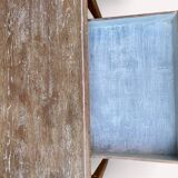 Weathered wooden desk