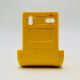 Yellow plastic hooks, design A. Rossari, Gedy edition.