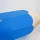 Pierre sala for vilac, blue wooden pencil lamp from the 80s
