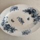 Oval iron earth dish