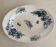 Oval iron earth dish