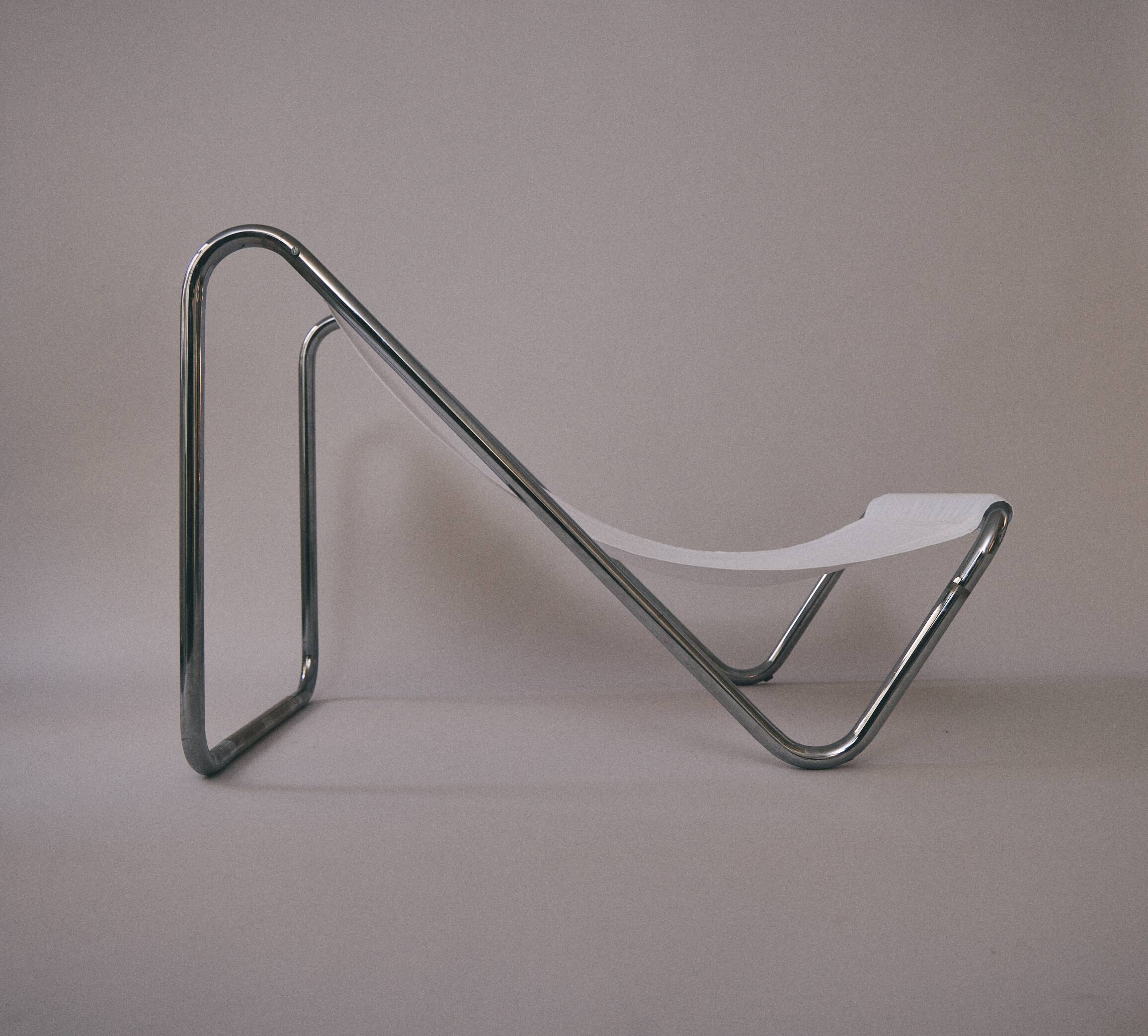 Vintage minimalist armchair
