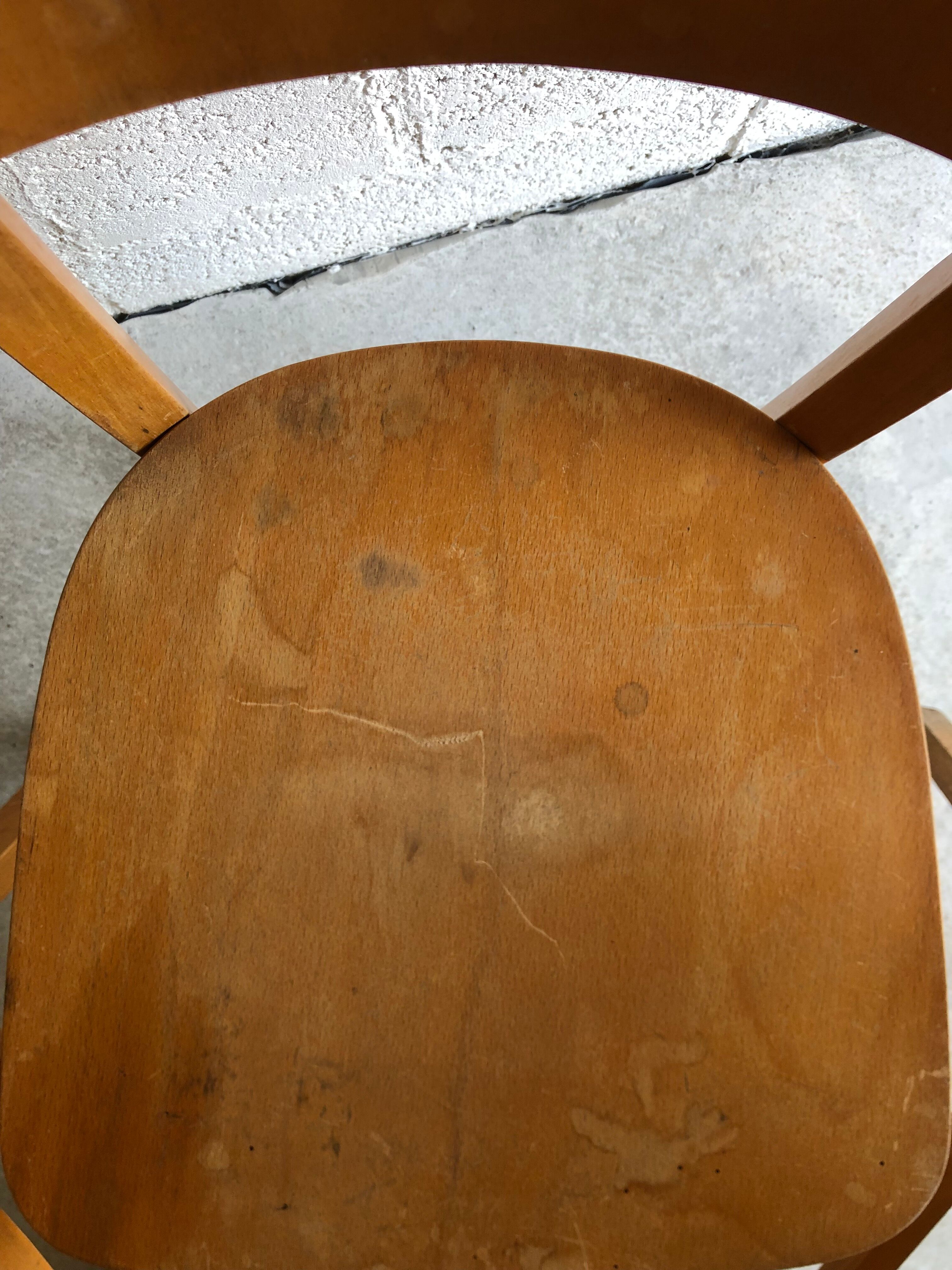 3 chaises bistrot Thonet
