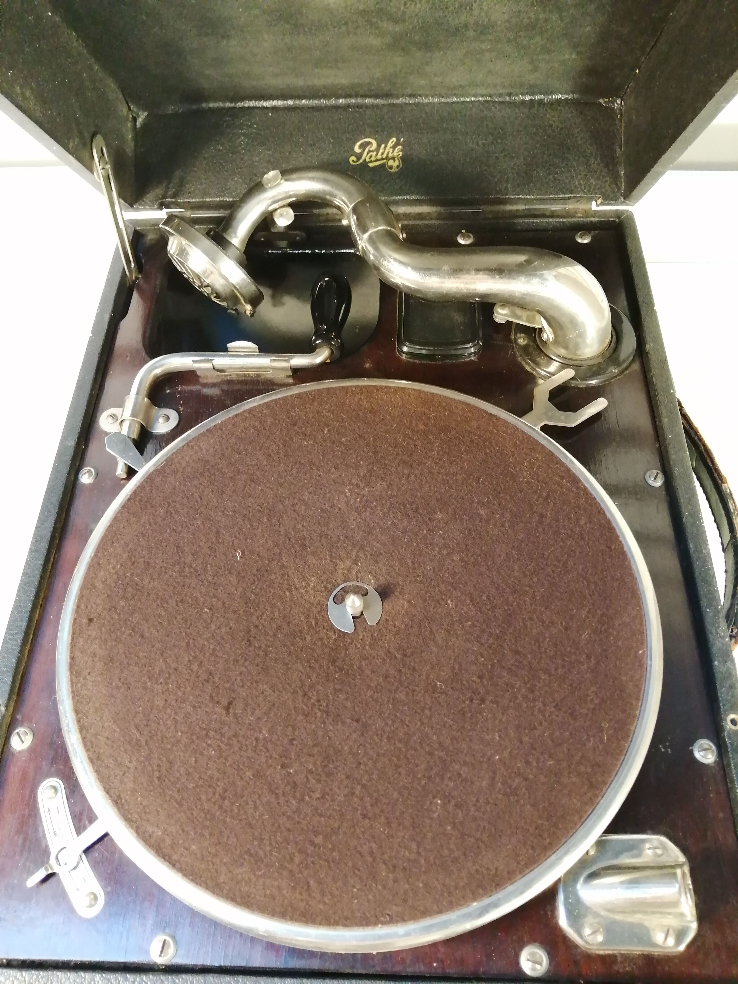 Pathé Portable Gramophone-Phonograph - Vintage