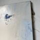 Toile abstraite blanche, peinture à l’huile XXème