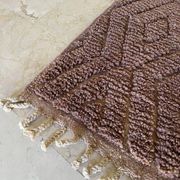 Tapis beni ouraine fait main taille 200 x 300 cm