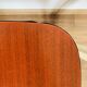 4 wooden chairs and formica kitchen