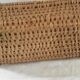 Wicker basket and 60s wood