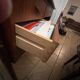 Bureau teck vintage