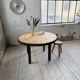 Herbier Capron ceramic dining table