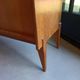 Vintage glass front sideboard from the 1950s - 1960s