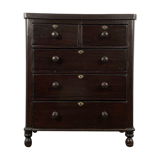 Dark antique chest of drawers