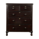 Commode antique sombre