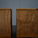 1935s pair of rare Art Deco bedside tables, Czechoslovakia