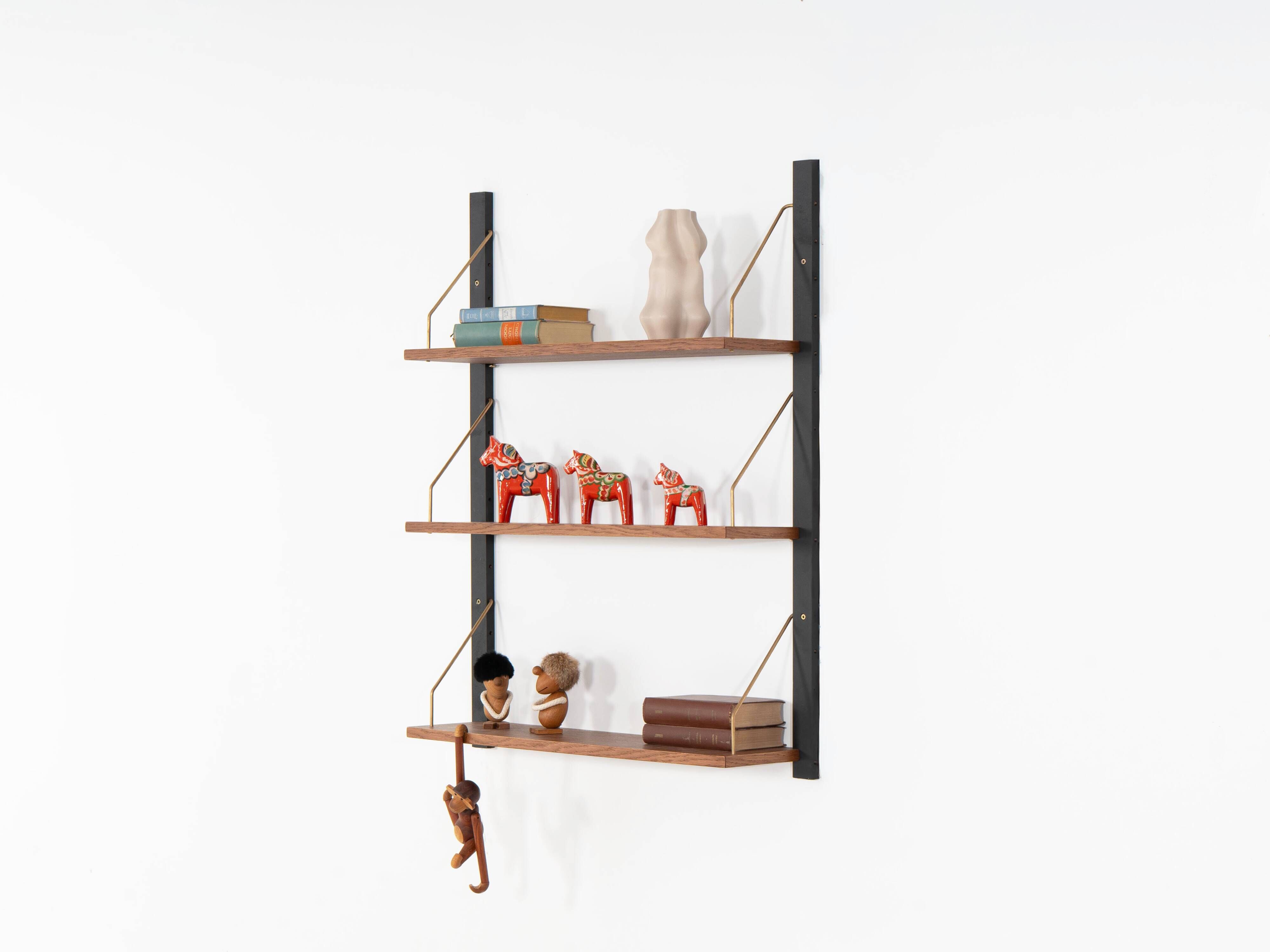 Oak modular shelving unit, Danish design, 1960s, made in Denmark