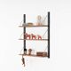 Oak modular shelving unit, Danish design, 1960s, made in Denmark