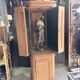 Exceptional old sacristy furniture in oak – 19th century