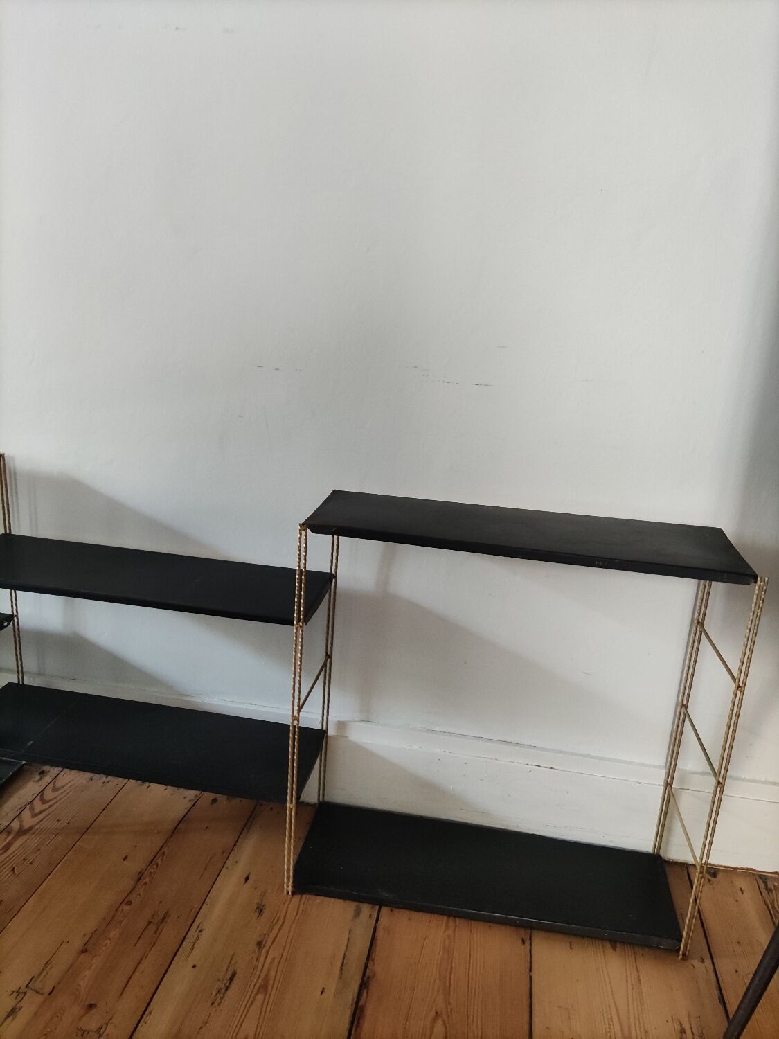 Vintage modular wall shelf