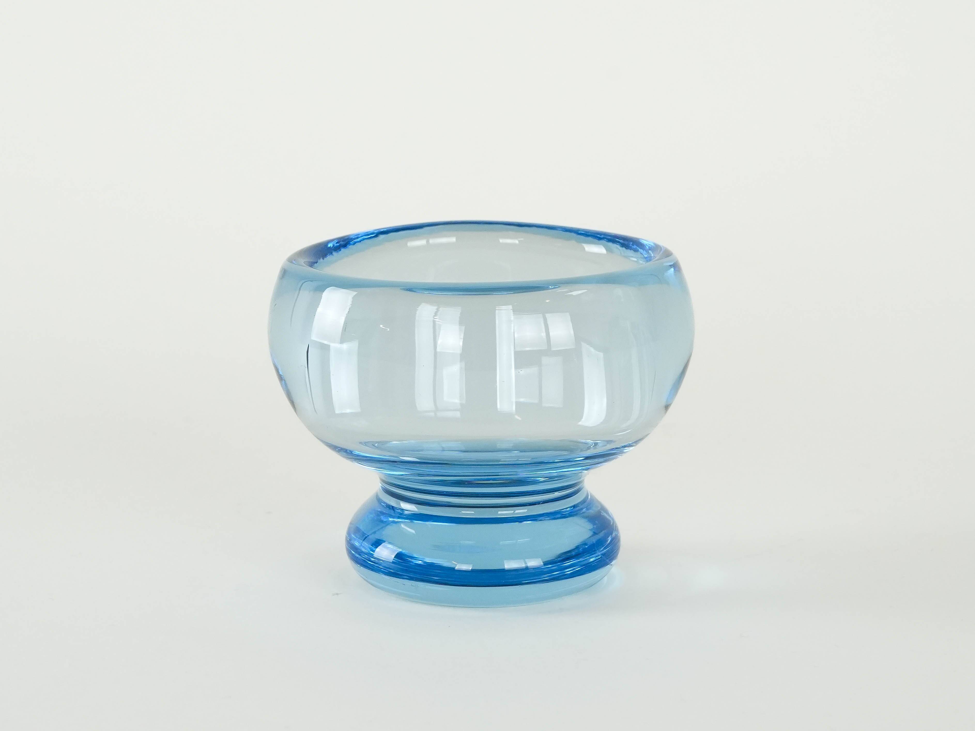 Akva bowl, Danish design, 1960s, manufacturer: Holmegaard, designer: Per Lü