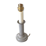 Candle holder lamp base